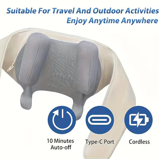 Professional Wireless Neck, shoulder, back pain Massager